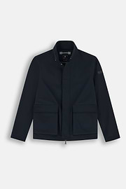 Bomberjacke aus technischem Gewebe B Tech, Navy blau, thumb, 6