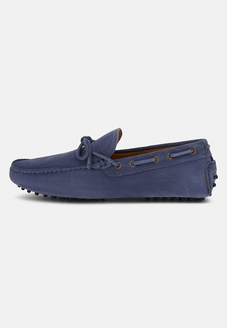 Wind Loafers in Suede Leather, Air-blue, hi-res