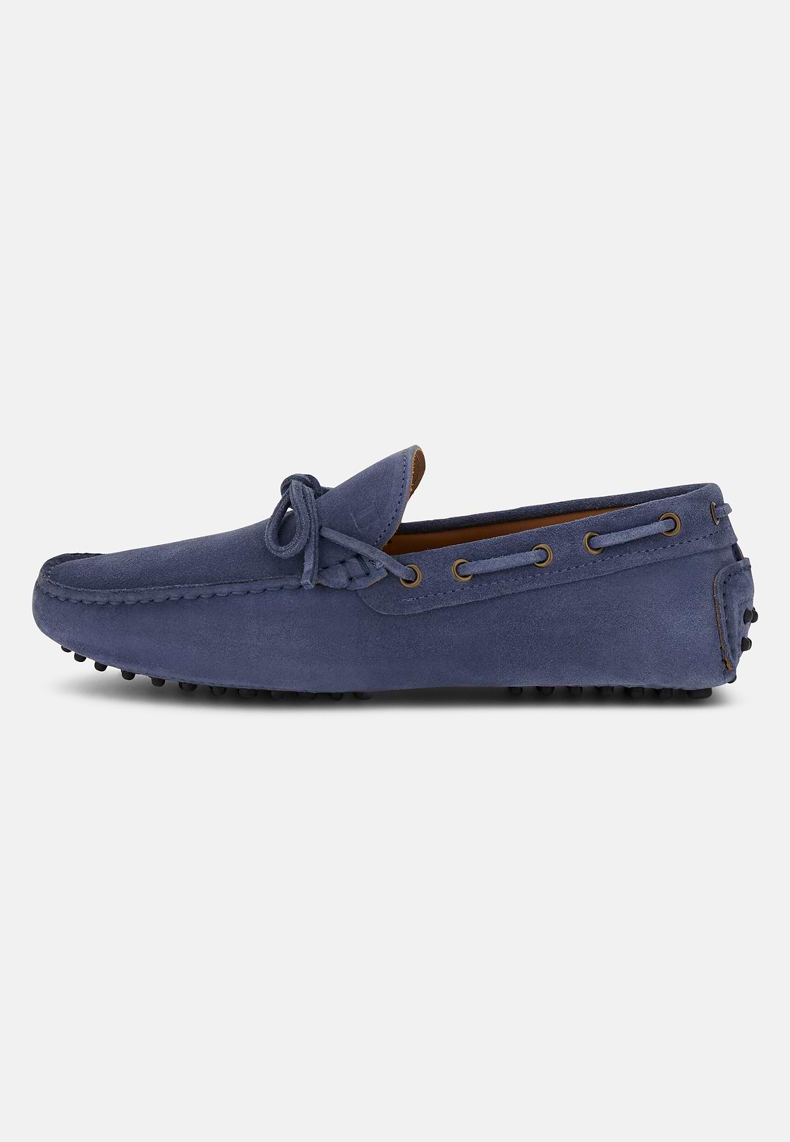Wind Loafers in Suede Leather, Air-blue, hi-res