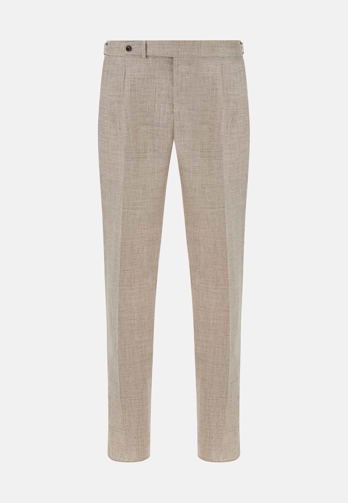 Hose Aus Reinem Leinen, Taupe, hi-res