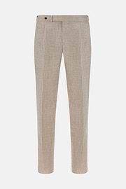Hose Aus Reinem Leinen, Taupe, hi-res