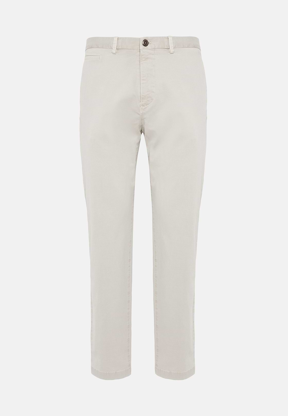 Stretch Cotton Gabardine Trousers, Sand, hi-res