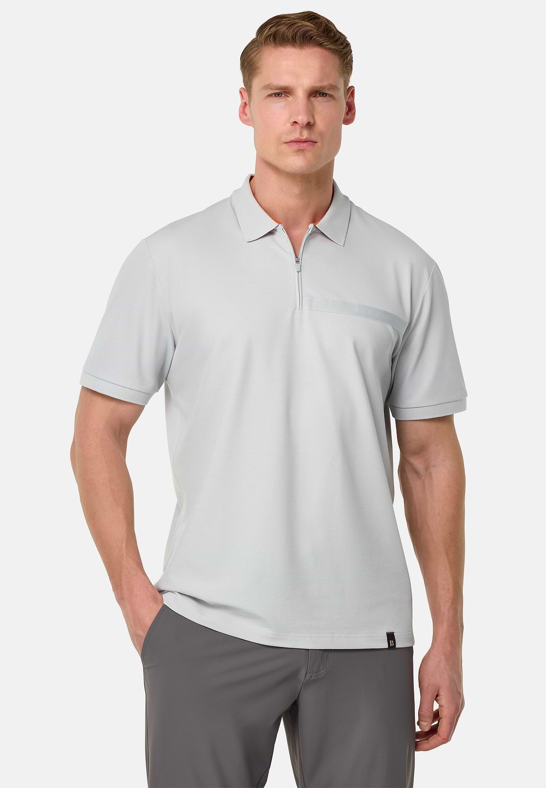 Polo In Piquè Cool Jade-Fresh, Ghiaccio, hi-res