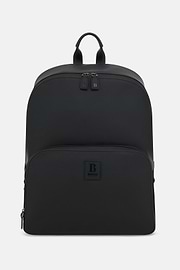 Rucksack Klein aus Technischem Gummiertem Gewebe, Schwarz, thumb, 1