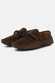 Wind Loafers in Suede Leather, Dark brown, hi-res