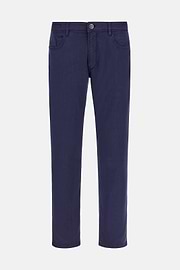 Stretch Cotton/Tencel Jeans, Navy blue, hi-res