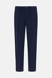 Pantalon En Lin, bleu marine, hi-res