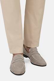 Mocassins En Cuir, Sable, hi-res