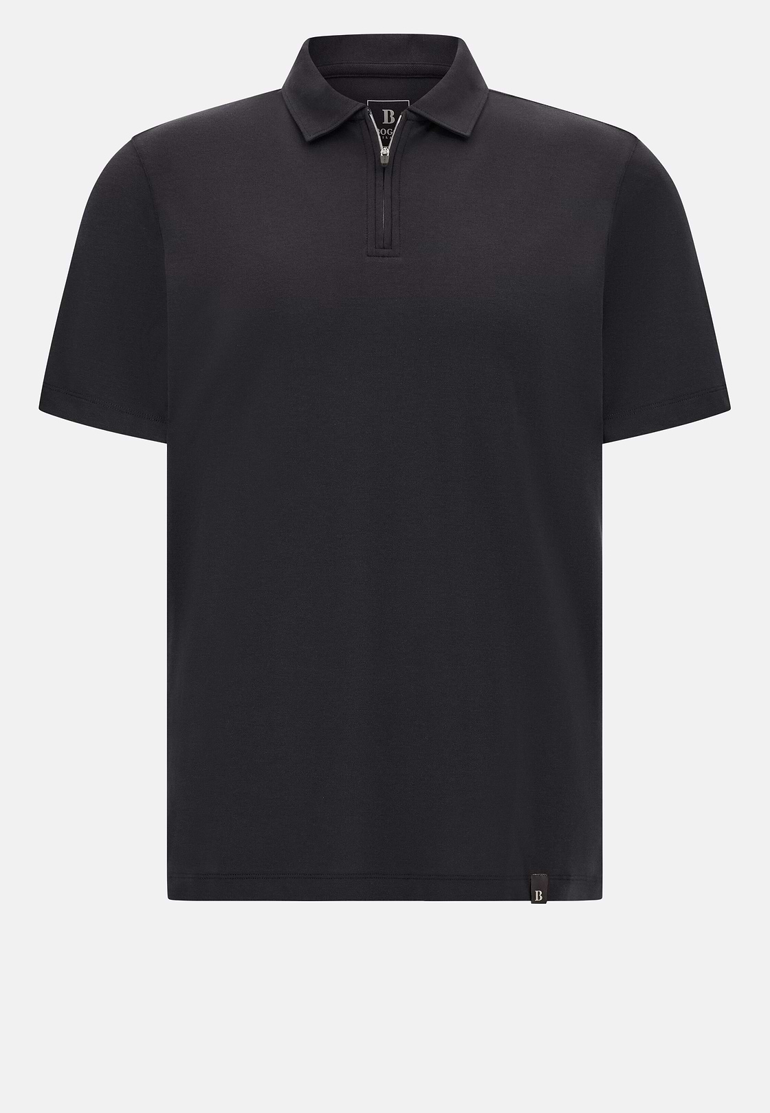Polo de piqué de alto rendimiento S.Cafè®, Negro, hi-res