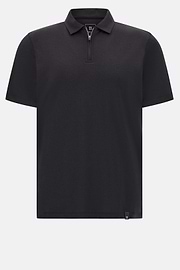 Polo de piqué de alto rendimiento S.Cafè®, Negro, hi-res
