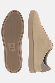 Sneakers Essence Aus Wildleder, Taupe, thumb, 4