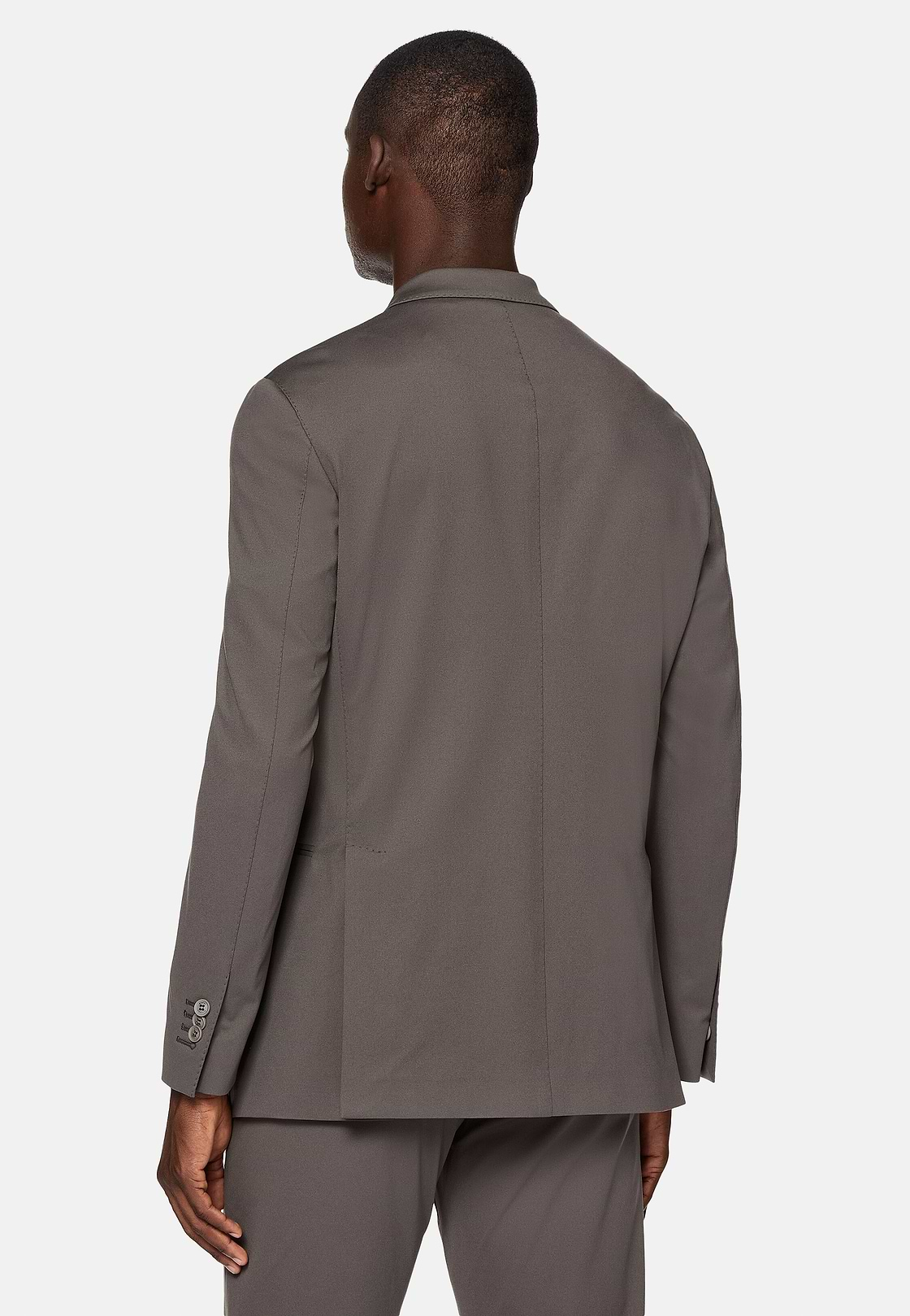 Veste B Tech en nylon gris foncé, Gris foncé, hi-res