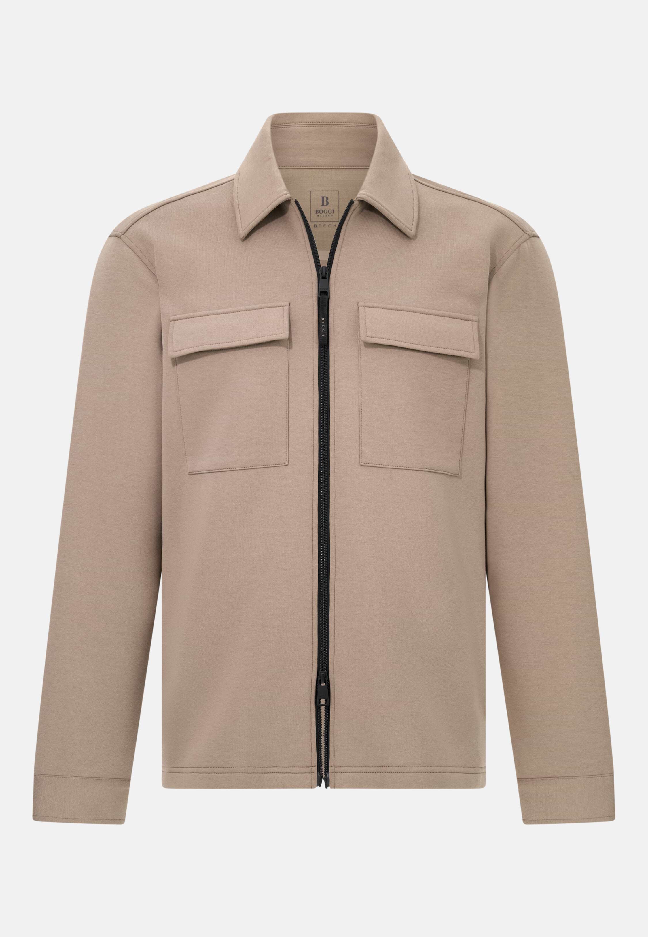 Men's Nexus Shirt Jacket In Technical Fabric | Boggi Milano