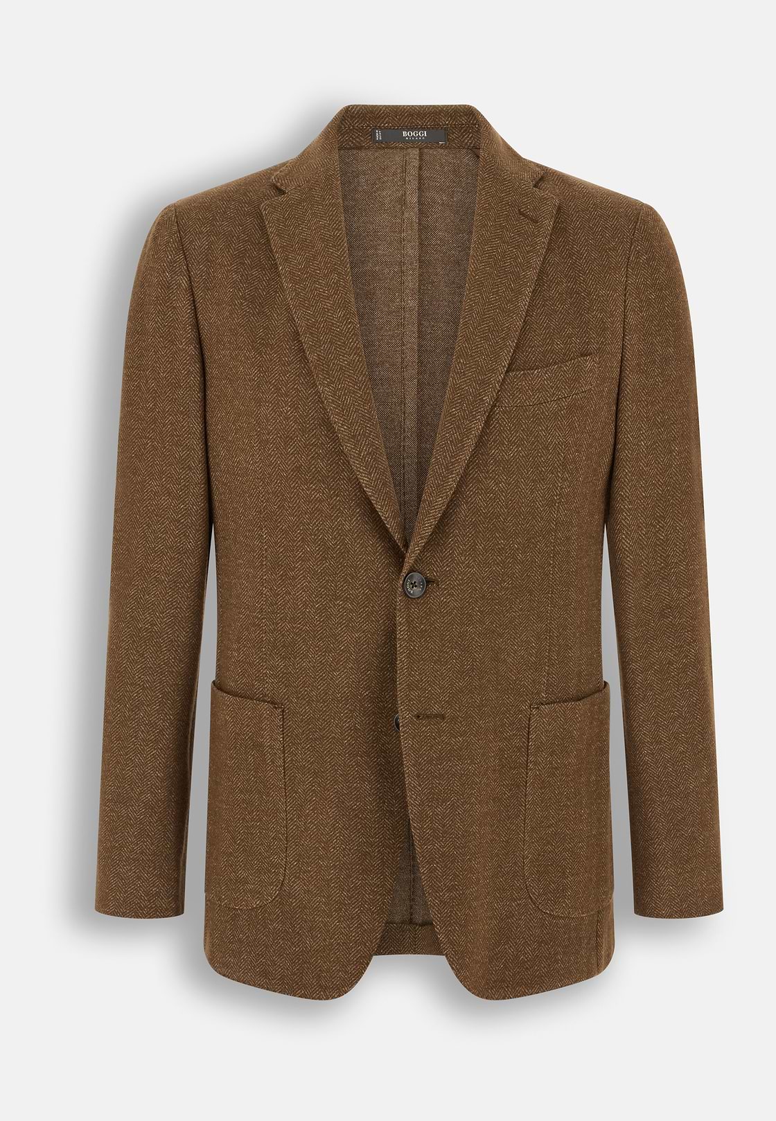 Blazer Herringbone Cotton Blend B Jersey, Rot, hi-res, 6