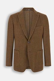 Blazer Herringbone Cotton Blend B Jersey, Rot, thumb, 6