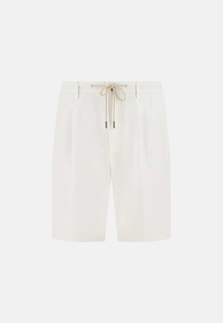 Bermudas in Linen, White, hi-res