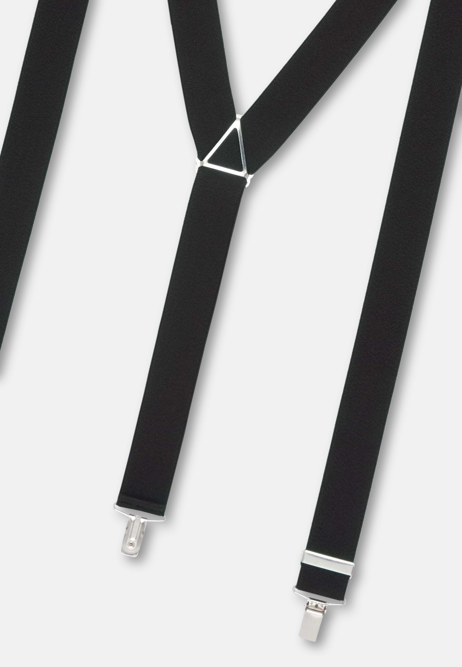 Black Elasticated Braces Black Elasticated Braces