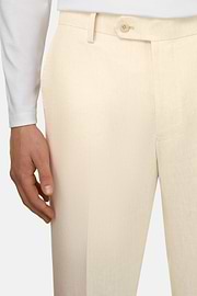 Herringbone Linen Suit, Sand, thumb, 5