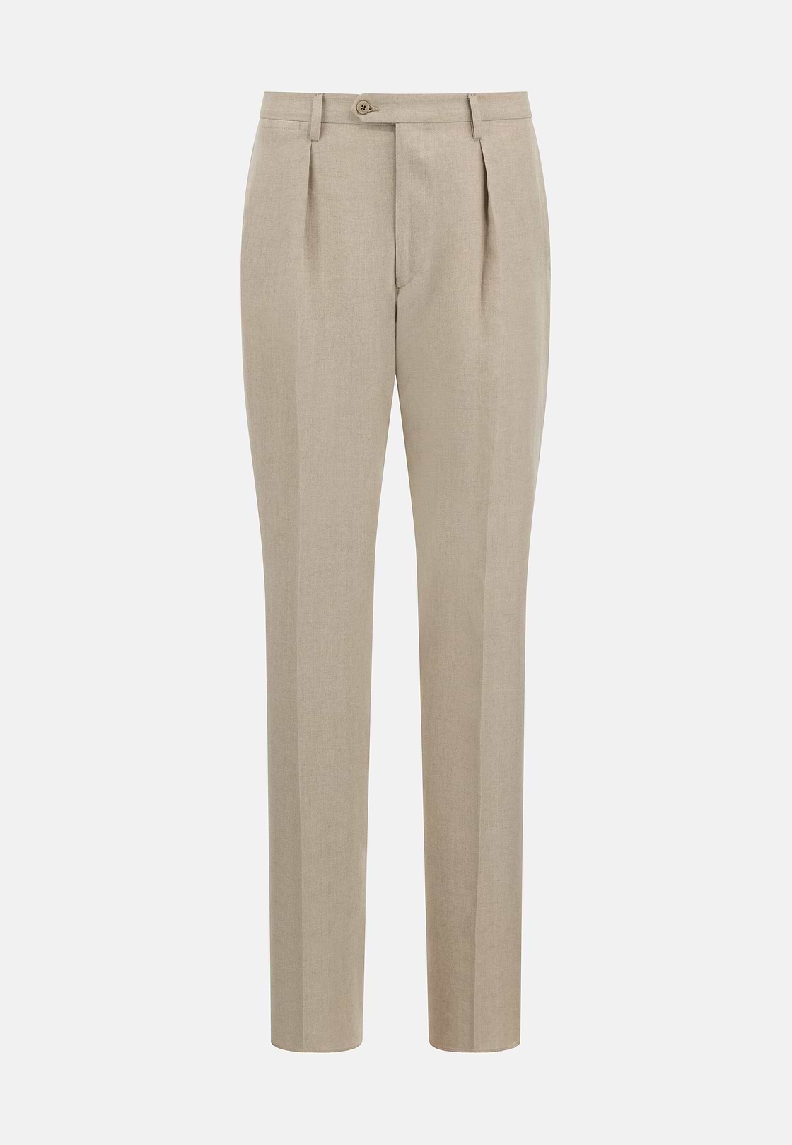 Pantalon En Pur Lin, Beige, hi-res, 5