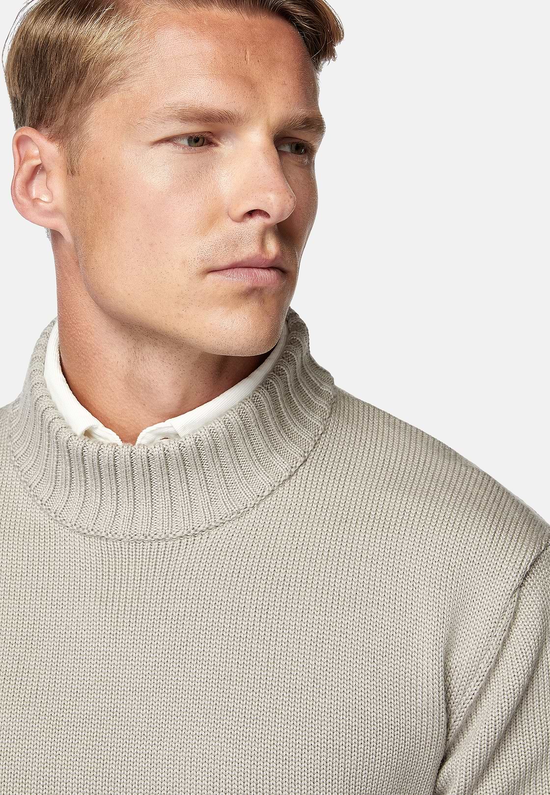Jersey Cuello Perkins Arena De Lana Merina, Arena, hi-res