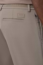 B Tech Stretch Nylon Bermuda Shorts, TAUPE, hi-res