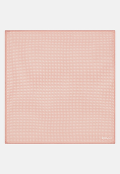 Micro Patterned Silk Pocket Square