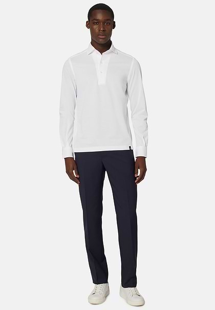 Men's Japanese Jersey Polo Shirt | Boggi Milano