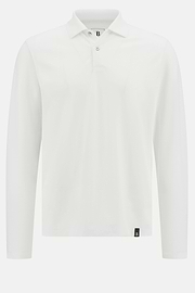 Polo En Piqué Performant S.Cafè®, Blanc, hi-res