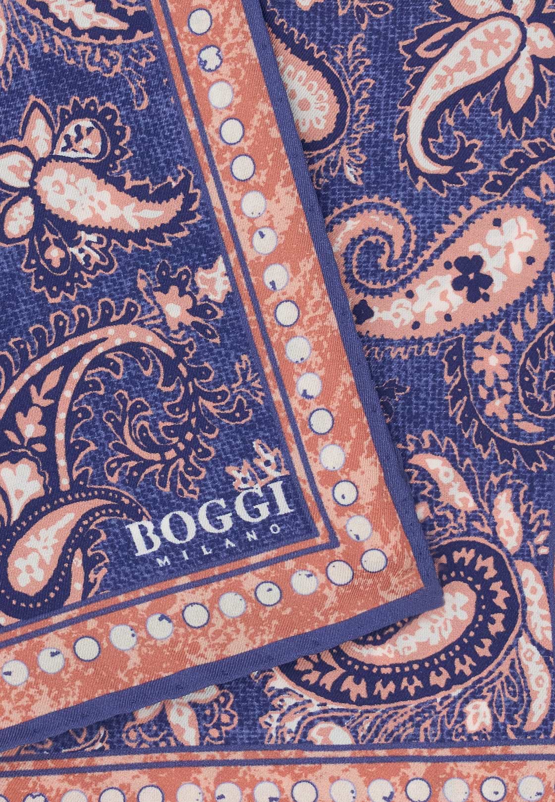 Einstecktuch Aus Seide Mit Paisleymuster, Rosa, hi-res, 3