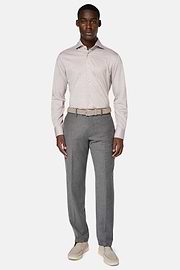 Regular Fit Cotton Jersey Polo Shirt, Beige, hi-res