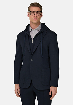 Sweatjacke Madison aus elastischem Baumwollmix