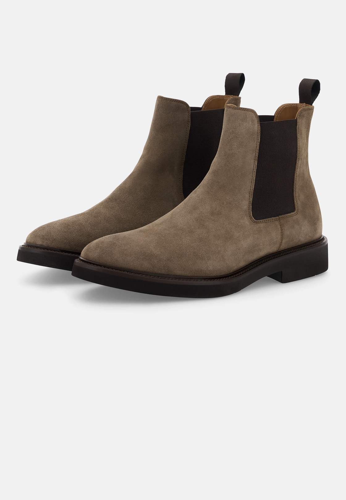 Suede Ankle Boots, Taupe, hi-res, 3