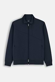 Sweatshirt with Roll Neck in Scuba, Navy blue, thumb, 5