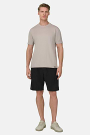 Nylon Bermuda Shorts, Black, thumb, 3