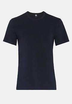 T-shirt Aus Elastischem Baumwolljersey