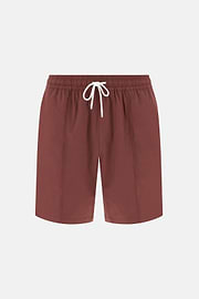 Bedruckte Badehose Aus Technischem Gewebe, Rosso, thumb, 4