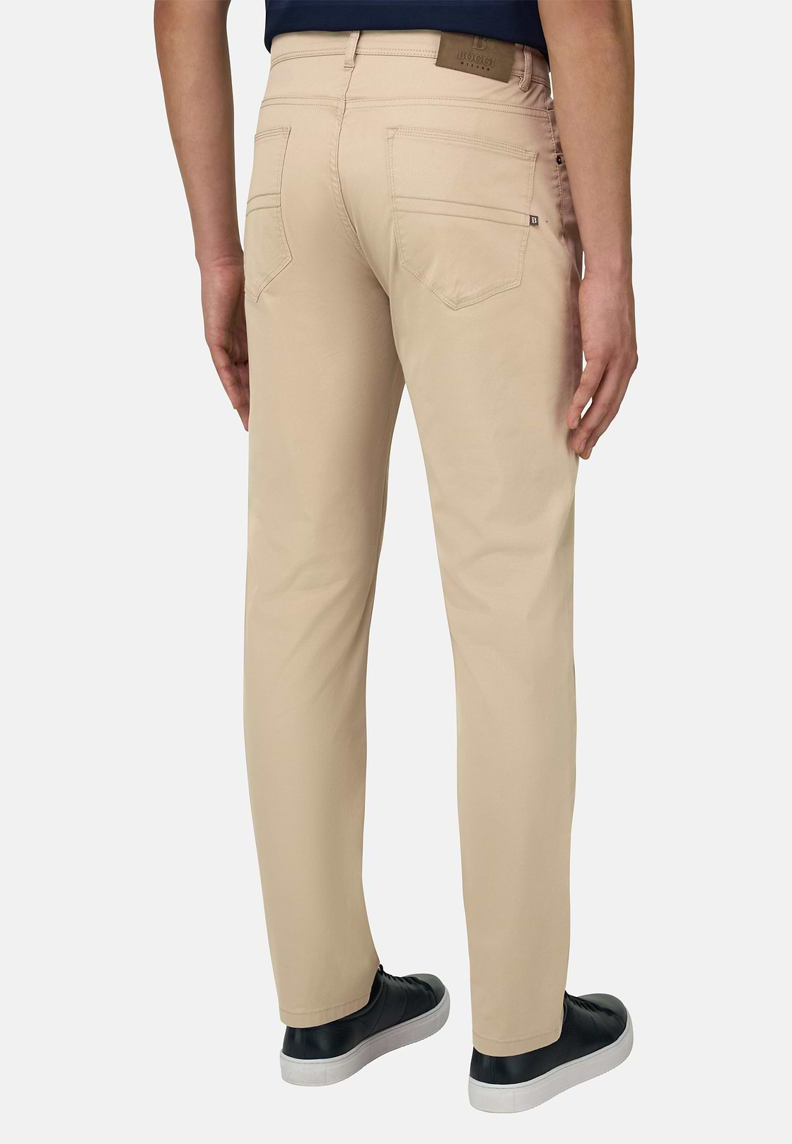 Jean En Coton Tencel, Beige, hi-res, 3