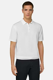 Polo Cotton Crepe, White, thumb, 2