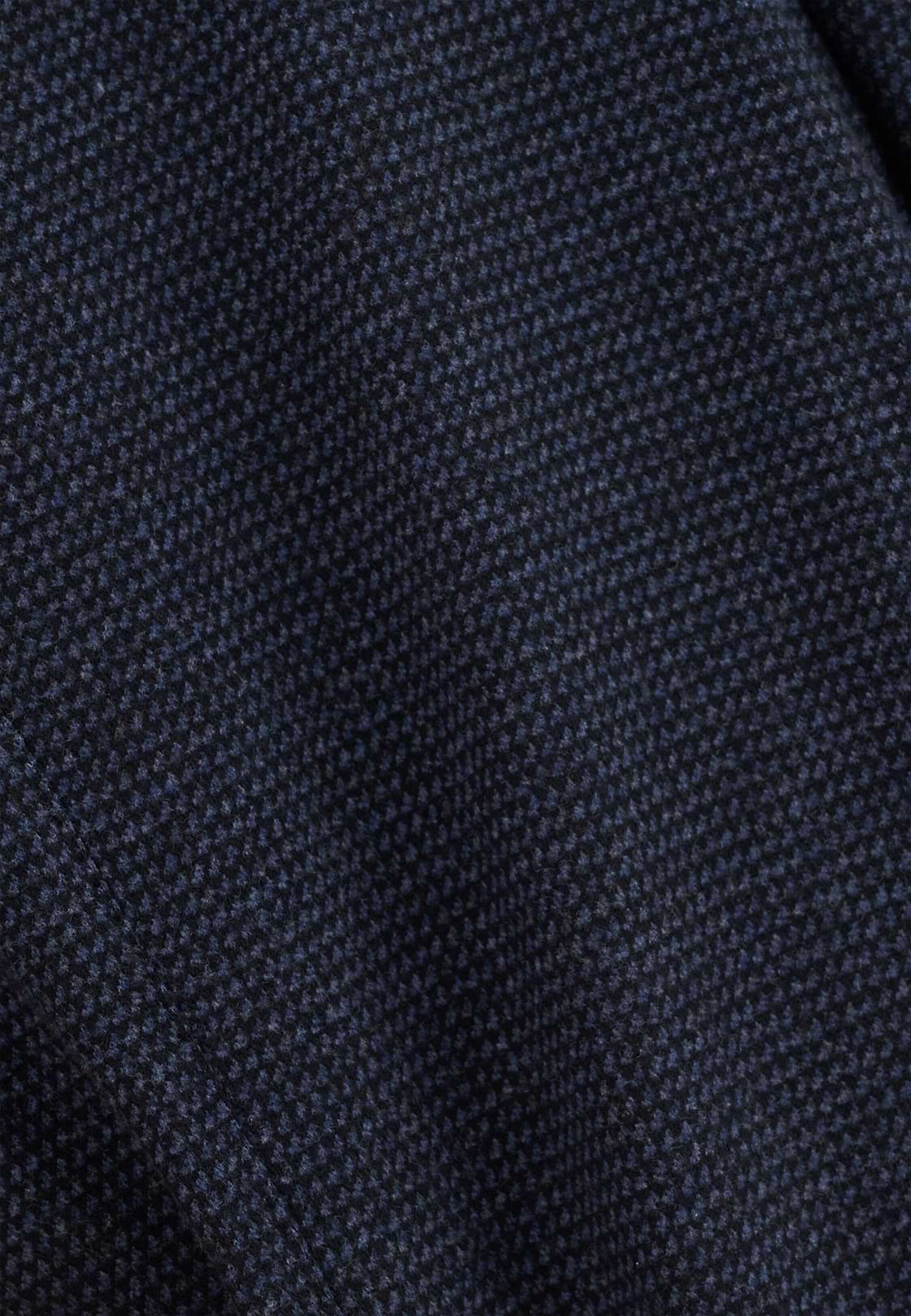 Blazer Micro Patterned Cotton Blend B Jersey, Navy blue, hi-res, 5