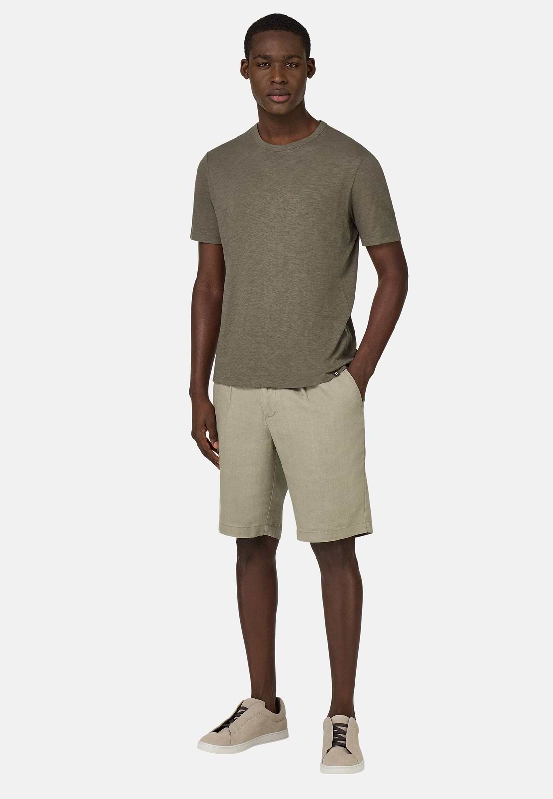 Cotton Jersey T-Shirts, Military Green, hi-res