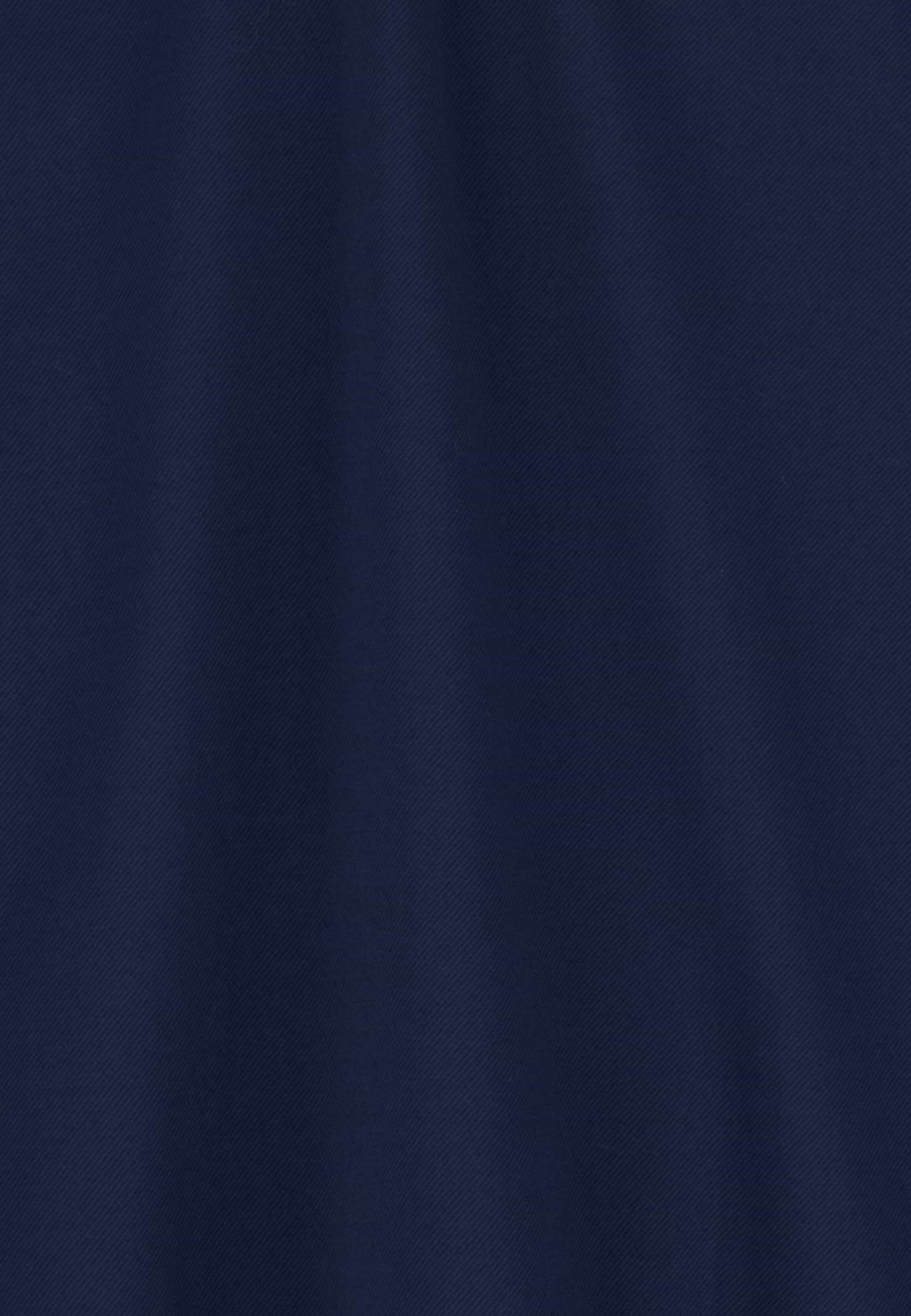 Polohemd aus japanischem Jersey-Twill Regular Fit, Navy blau, hi-res, 5