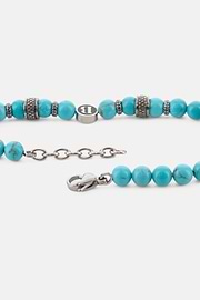 Edelstahl-Armband Mit Sodalith-Perlen, Hellblau, thumb, 3