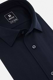 Polo camisa de piqué de alto rendimiento S.Cafè®Regular, Azul  Marino, hi-res