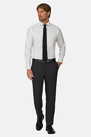 Pants in Pure Wool Travel, Grey, thumb, 2