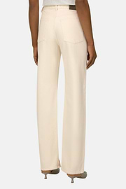 Cotton Denim Jeans, Cream, thumb, 3