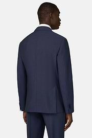 Wool and Mohair Suit, Blue, thumb, 3