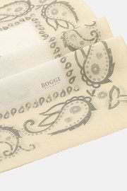 Bandana mit Paisley-Muster aus Baumwolle, Creme, thumb, 3