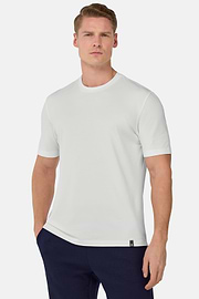 T-shirt En Piqué Performant S.Cafè®, Blanc, hi-res