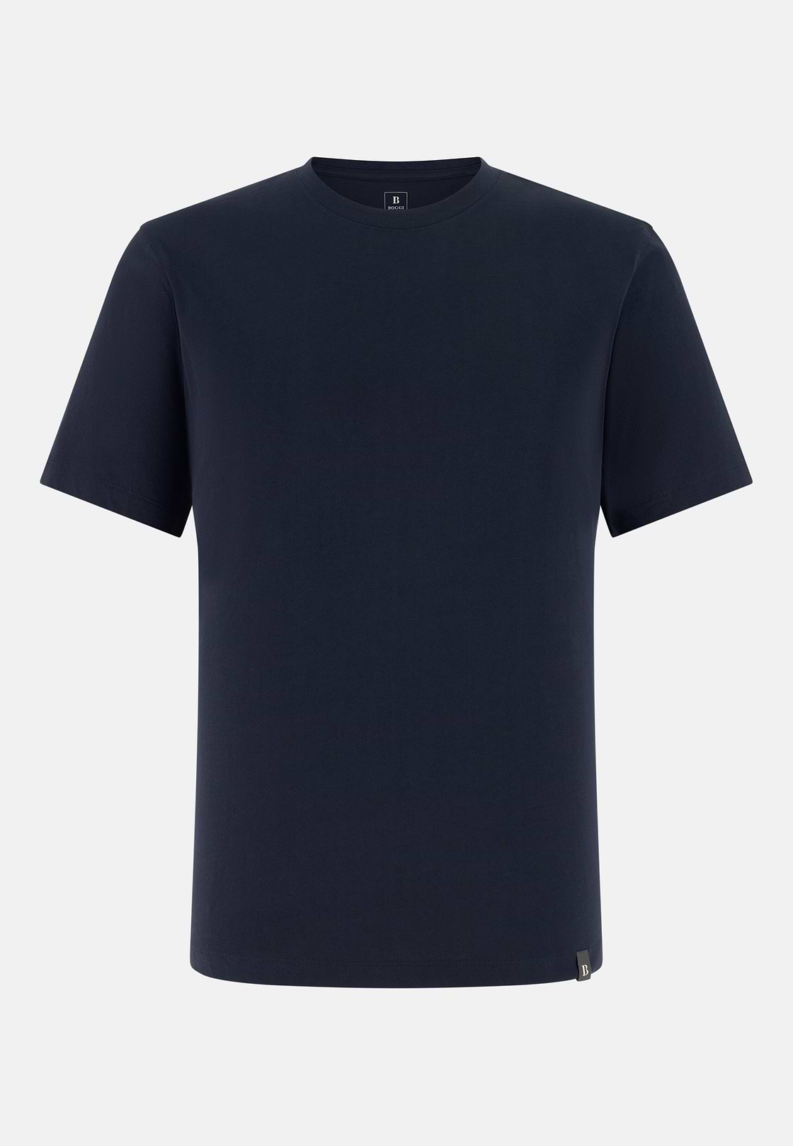 Cotton Tshirt, Navy blue, hi-res, 5