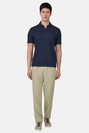 Polo Aus Pima-Baumwolle, Navy blau, thumb, 1